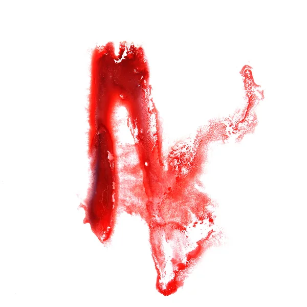 白织一个孤立的宏现货红斑纹理 — 图库照片