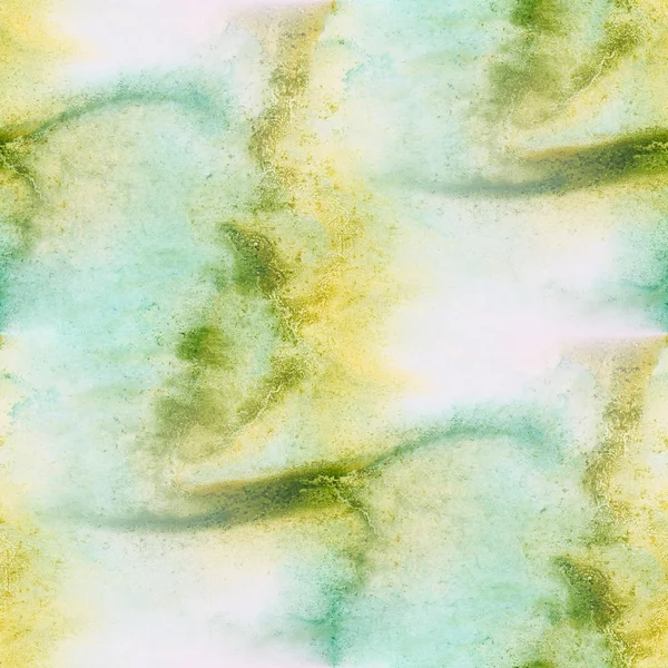 Aquarelle texture jaune vert sans couture pour votre papier peint d'entreprise — Photo