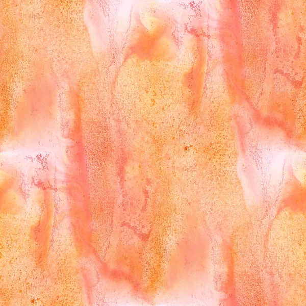 Naadloze oranje aquarel textuur kunst voor uw behang busi — Stockfoto