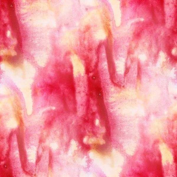 Nahtlose Wasserfarbe rote Texturkunst für Ihr Tapetengeschäft — Stockfoto