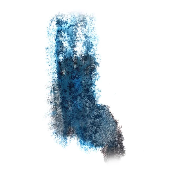 Abstrait fond aquarelle bleu pour votre insulte design — Photo