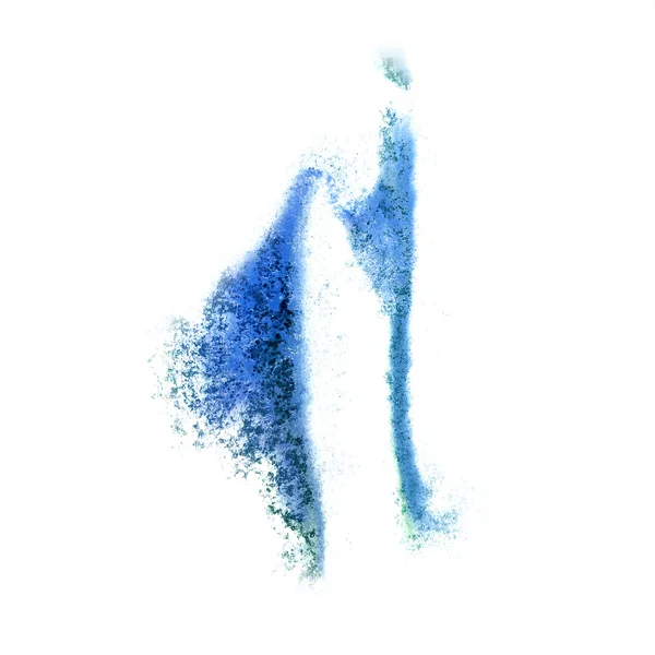 Abstract watercolor background blue for your design insult — Stock Photo, Image
