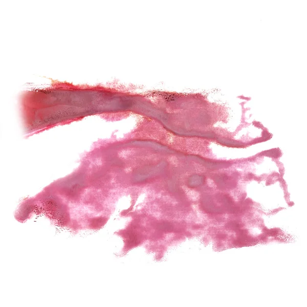 Abstraktní světle růžové akvarel tahy, mohou být použity jako poza — Stock fotografie