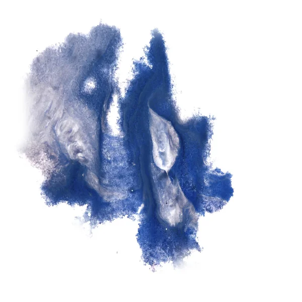 Abstract blue aquarel lijnen, kan worden gebruikt als achtergrond — Stockfoto