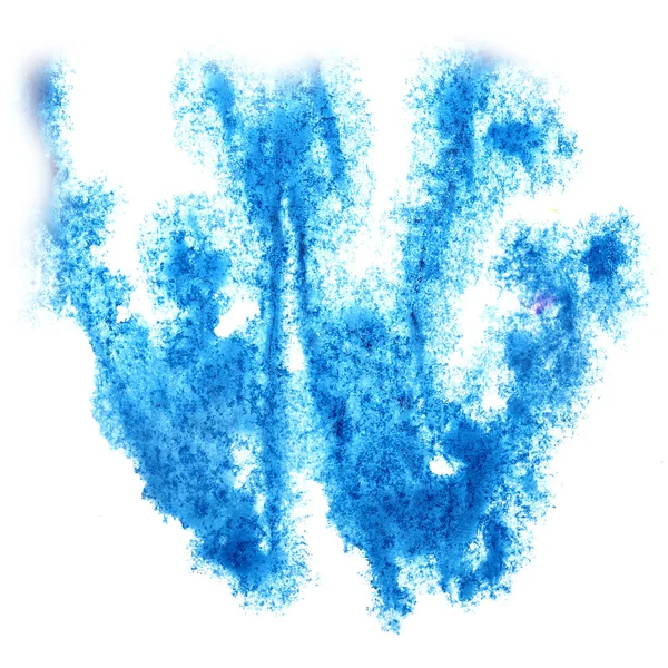 Abstrakti akvarelli sininen tausta suunnittelu loukkaus — kuvapankkivalokuva