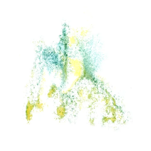 Abstrakt gul, grå akvarell bakgrund för din design försäk — Stockfoto