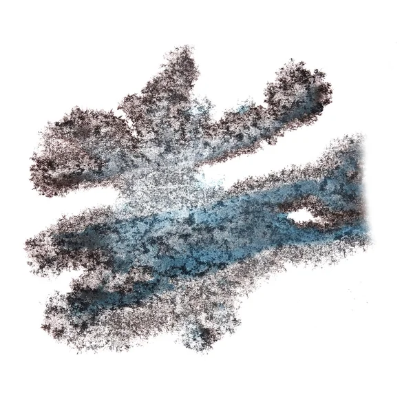 Abstrakter blauer, schwarzer Aquarell-Hintergrund für Ihre Design-Beleidigung — Stockfoto
