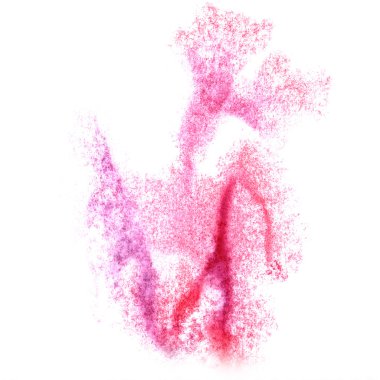 Tasarım hakaret için soyut pembe suluboya arka plan