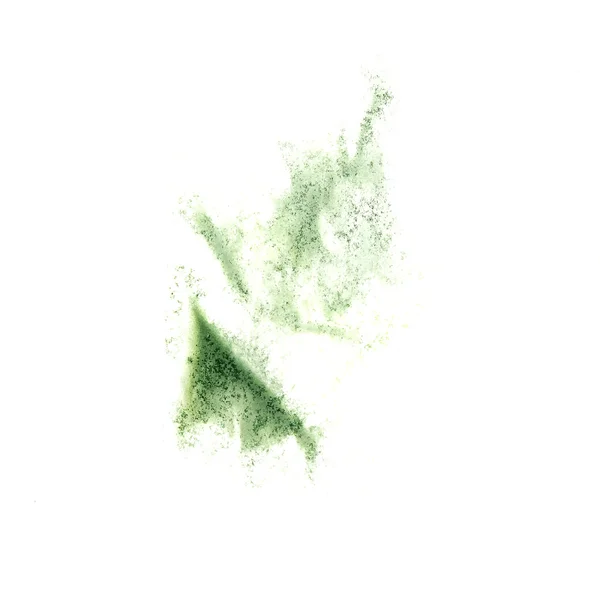 Fond d'aquarelle vert abstrait pour votre insulte design — Photo