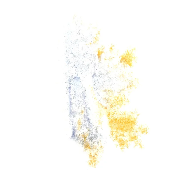 Abstrait gris, fond aquarelle jaune pour votre design insul — Photo