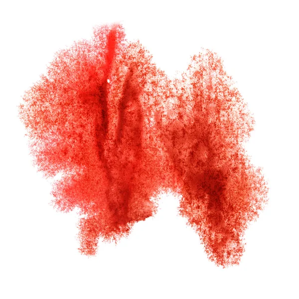 Fond d'aquarelle rouge abstrait pour votre insulte design — Photo