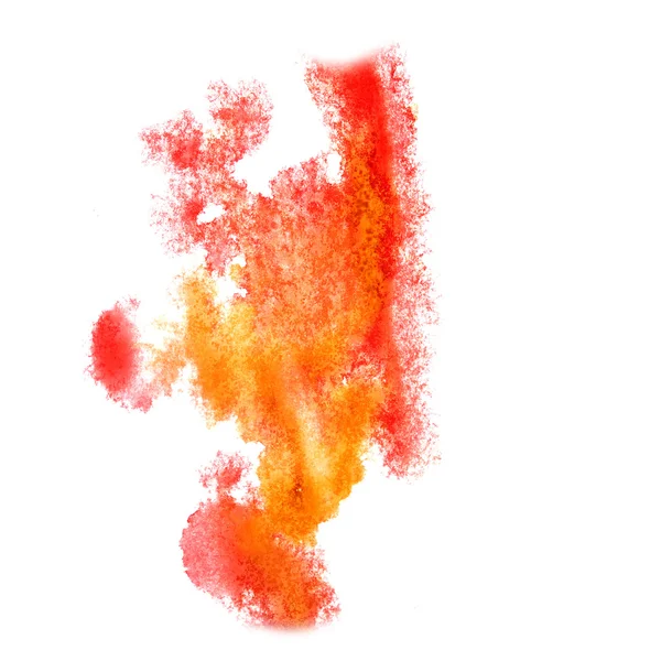 Abstract, rood, oranje aquarel achtergrond voor uw ontwerp belediging — Stockfoto