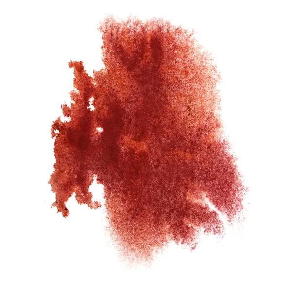 Abstract cherry watercolor   strokes, may be used as background — Stock Photo, Image