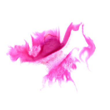 izole suluboya pembe boya kontur suluboya ile leke