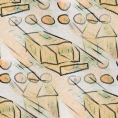 sorunsuz hafif kahverengi kupalar, kutuları arka plan duvar kağıdı pa doku.