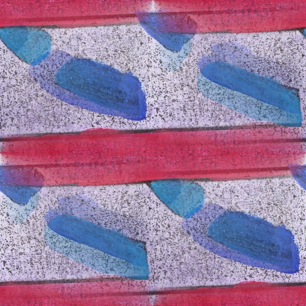无缝的小蓝，大红色的条纹纹理背景 wallpa — 图库照片