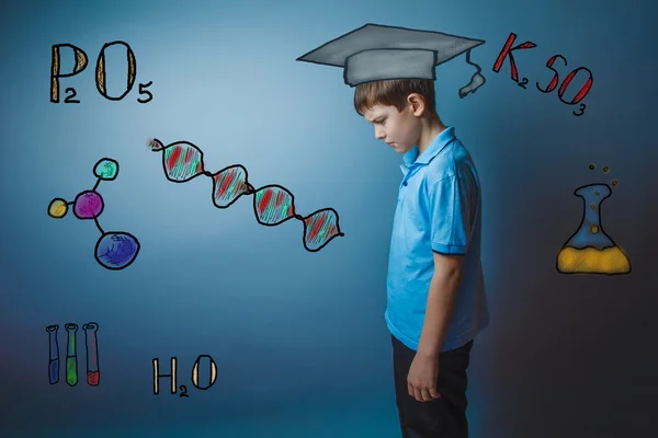 öğretmen kimya genç çocuk öğrenci üzgün onun baş infog indirdi