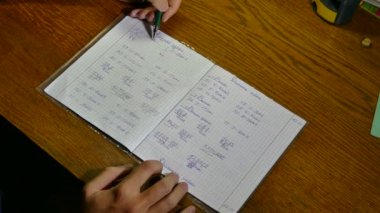 öğretmen ödev matematik alıştırma kitabı formül olarak denetler