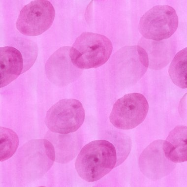 Sorunsuz pembe noktalar daire suluboya el yapımı duvar kağıdı doku