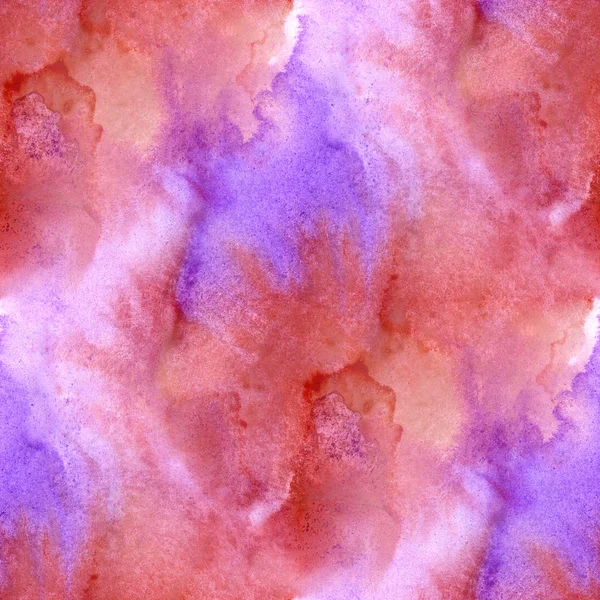 Seamless red blue texture wallpaper watercolor — Stock Photo, Image