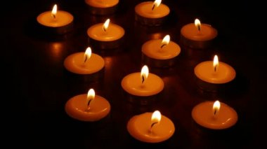 romantik kokulu natürmort yangın mum gece mum yakmak