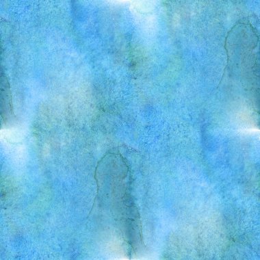 seamless watercolor background abstract blue pattern  texture, water paper art design  wallpaper