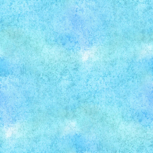 Aquarelle sans couture fond bleu texture abstraite motif, papier peint design art de l'eau — Photo