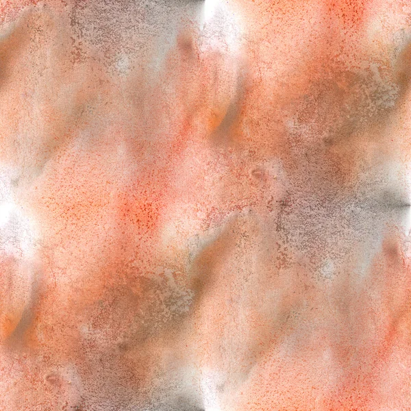 Nahtlose Aquarell Hintergrund abstrakte Textur braun Kunstmuster, Wasserpapier Tapete Design — Stockfoto