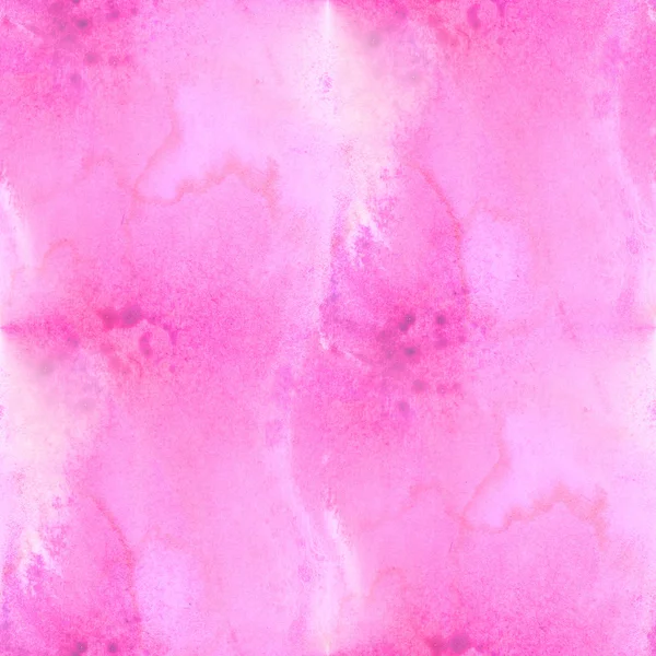 无缝的水彩背景抽象纹理图案粉红色，艺术水纸设计壁纸 — 图库照片