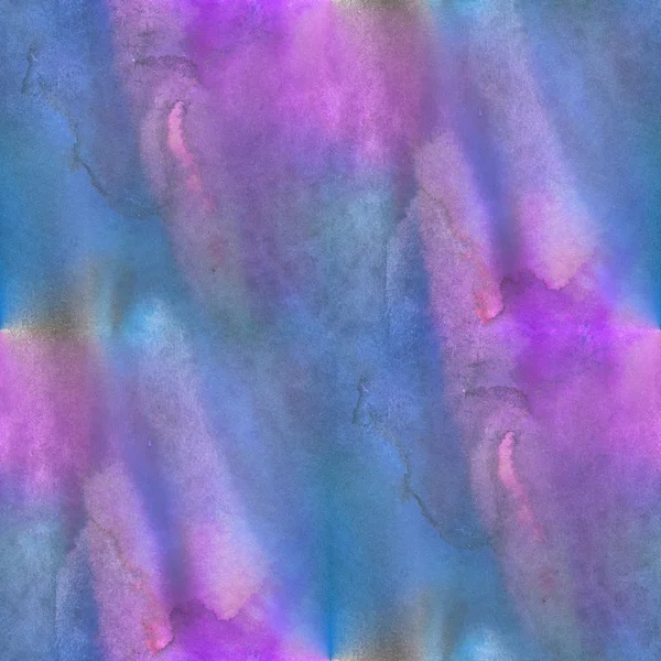 Papel de parede sem costura roxo rosa aquarela fundo abstrato textura arte padrão, papel água — Fotografia de Stock