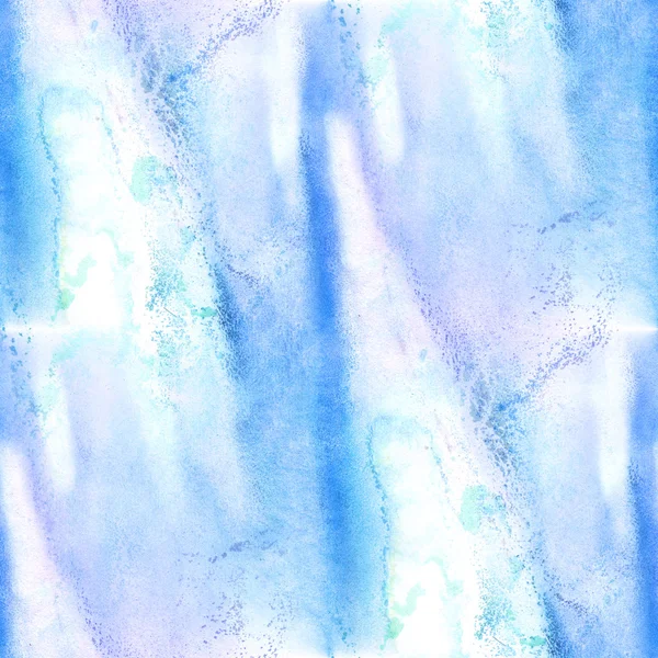 Akwarela bezszwowe tło wzór streszczenie tekstura, wody papier niebieski sztuka tapeta — Zdjęcie stockowe