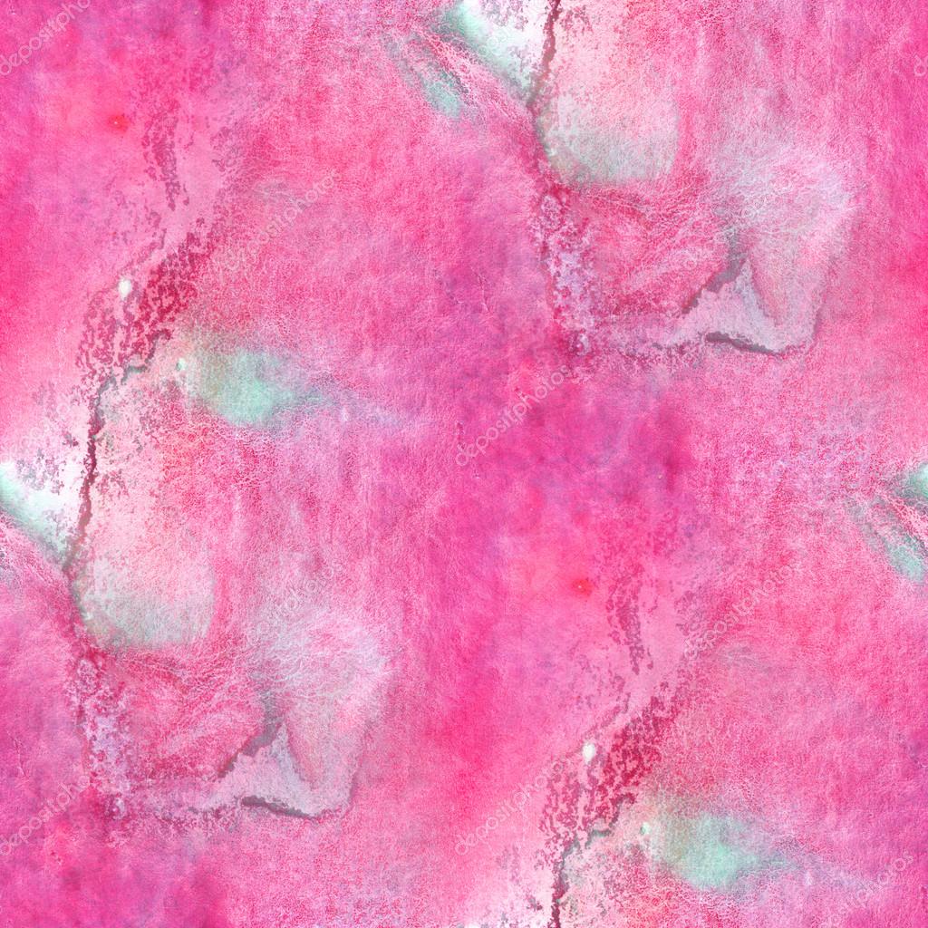 壁紙デザイン シームレスなピンク グリーン水彩背景抽象的なテクスチャ アート パターン 水紙 ストック写真 C Maxximmm1