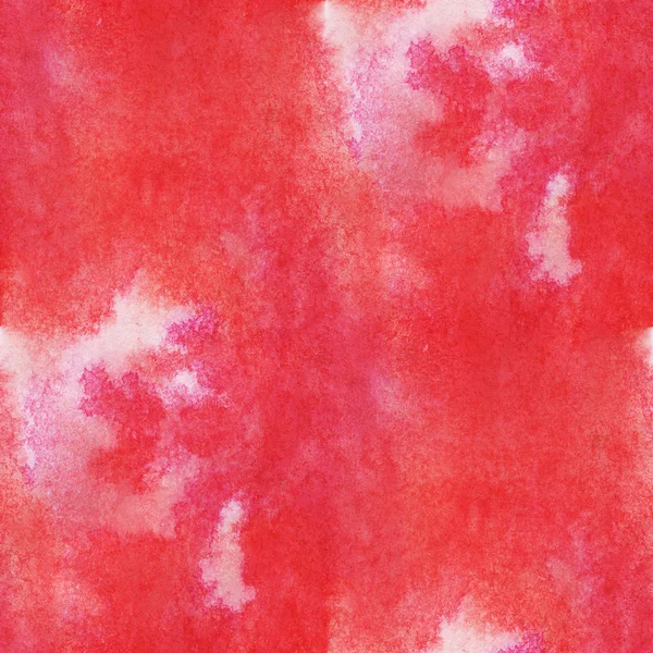 Fond d'écran sans couture art aquarelle rouge abstrait fait main — Photo