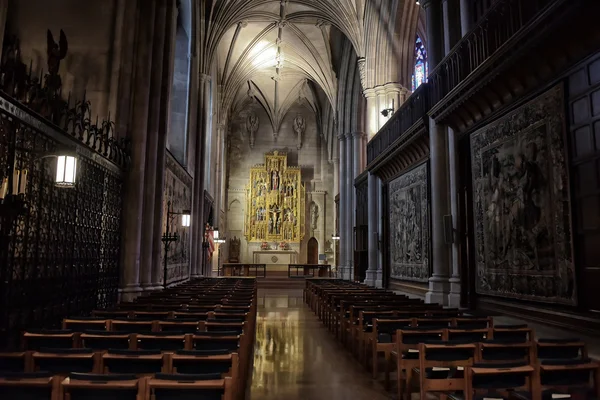 Eua Washington 2006 Catedral Washington Interior — Fotografia de Stock