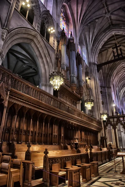 Eua Washington 2006 Catedral Washington Interior — Fotografia de Stock