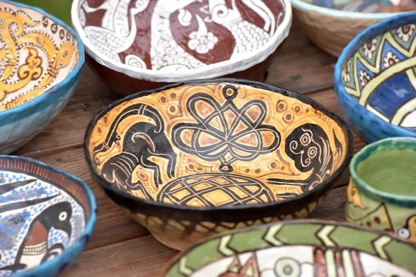 Cerâmica Estilo Viking Para Venda — Fotografia de Stock