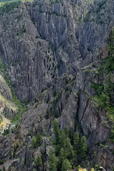 Landschaft Black Canyon Gunnison National Park Colorado Usa — Stockfoto