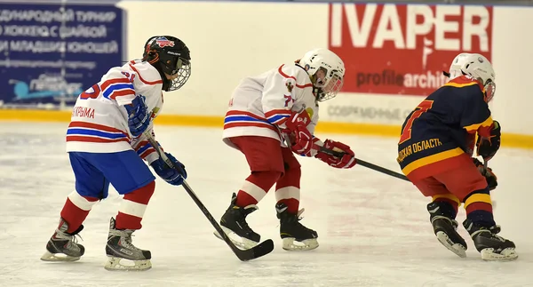 Росія Санкт Петербурзі 20015 Дитячих Турнірів Хокею Льоду — стокове фото
