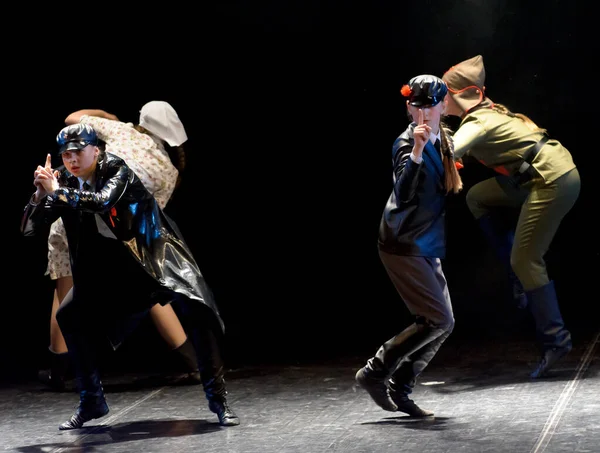 상트페테르부르크 러시아 2015 어린이 Ensemble Dance Lenin Young Spirit Soviet — 스톡 사진