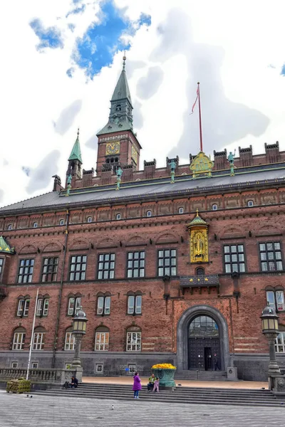 Copenaghen Danimarca Maggio 2016 Esterno Dello Scandic Hotel Palace — Foto Stock