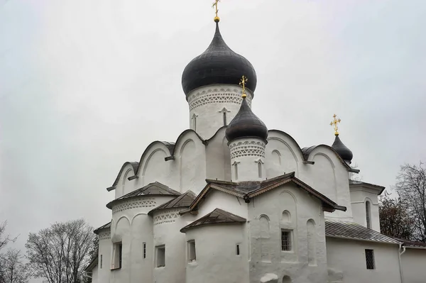 Pskov Rusia 2016 Antigua Iglesia Ortodoxa Pskov Rusia — Foto de Stock