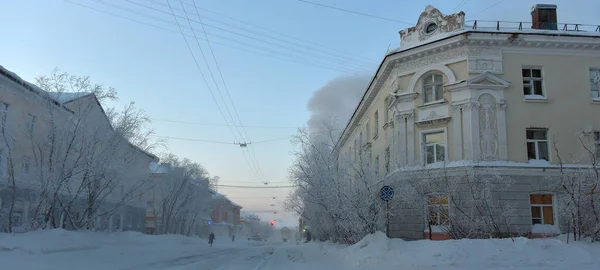 Россия Кута 2021 Зимой Север — стоковое фото