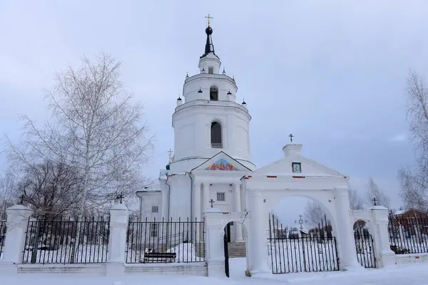 Bolshoe Boldino Russia 2019 Orthodox Church Bolshoe Boldino Nizhny Novgorod — Stock Photo, Image