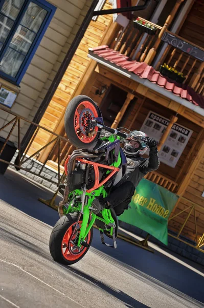 Ryssland Sankt Petersburg 2016 Moto Expo Show Sankt Petersburg Sport — Stockfoto