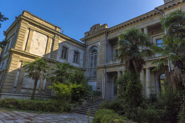 Crimea Yalta 2020 Palacio Abandonado Del Conde Mordvinov Yalta — Foto de Stock