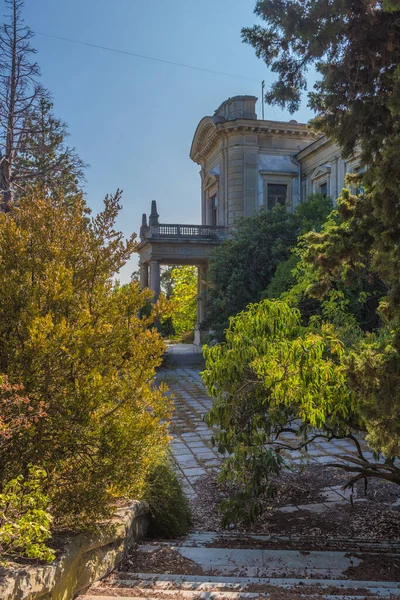 Crimea Yalta 2020 Palacio Abandonado Del Conde Mordvinov Yalta — Foto de Stock