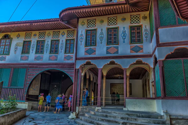 Bakhchisarai Crimea 2020 可汗的宫殿它建于16世纪 装饰着传统的克里米亚鞑靼风格 克里米亚半岛的地标 Bakhchisarai — 图库照片