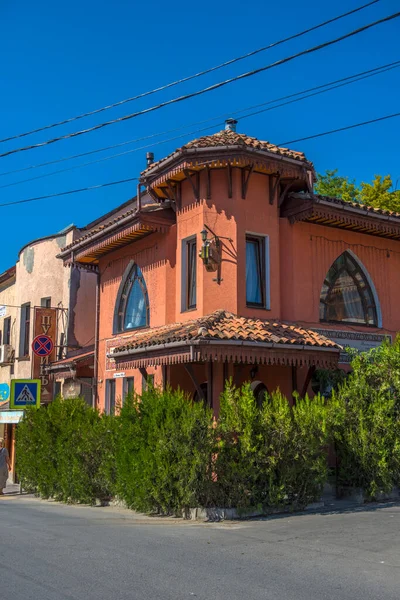 Crimea Bakhchisarai 2020 Street Houses Old City Bakhchisarai — Stock Photo, Image