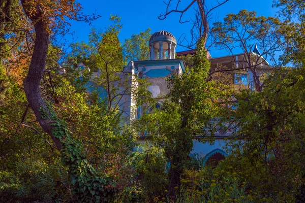 Krim Jalta 2020 Ein Alter Palast Maurischen Stil Erbaut — Stockfoto