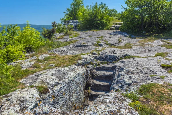 Kırım Daki Mangup Kale Mağara Şehri Güneşli Bir Gün — Stok fotoğraf